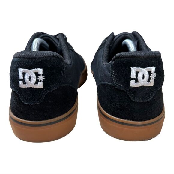 DC Men's Anvil Casual Skate Shoe 11.5 Black Authentic - Picture 5 of 7